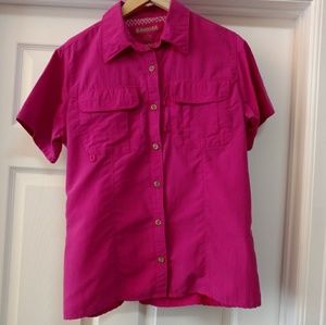 Magellan button up women's shirt